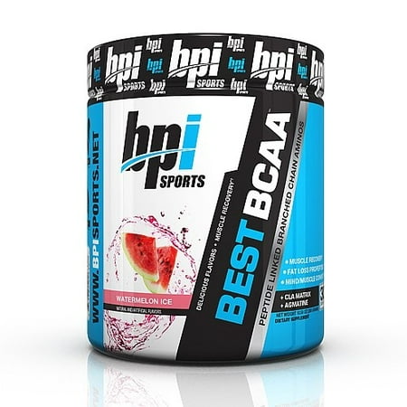 BPI Sports Best BCAA Powder, Watermelon Ice, 30 (Best Bcaa For Working Out)
