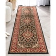 thumbnail image 4 of Well Woven Noble Medallion Red Green Light Blue Black Rug 2'7'' x 9'6'' Runner, 4 of 8
