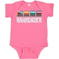 thumbnail image 3 of Inktastic Railroader Train Hobby Boys or Girls Baby Bodysuit, 3 of 5