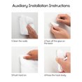 thumbnail image 4 of Brandnew Style 2PCS Lastics Multi-Function Traceless Free Of Punch Family Expenses Hook, 4 of 7