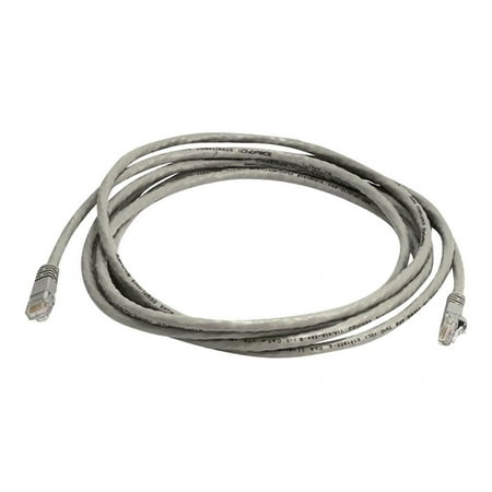 UPC: 0844660034377 | Monoprice – Patch cable – RJ-45 (M) to RJ-45 (M) – 10 ft – UTP – CAT 6 – booted  snagless  stranded – gray