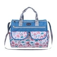 thumbnail image 1 of Lipstore Sac Fourre-Tout pour Couches Poches Intérieures à Glissière Voyage Grande Capacité Sac à Langer Bleu P, 1 of 8