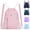 Pink-P, variant on Drawstring Backpack Sports Gym Bag with Mesh Pockets, Water-Resistant String Backpack Cinch Sack for Men Women, Large Capacity Athletic Sackpack for Travel, Swimming, Cycling(Pink)