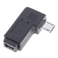 thumbnail image 2 of Adaptador Micro Usb Conector adaptador de transferencia de fecha mini USB hembra a micro USB macho de 90 grados, 2 of 8