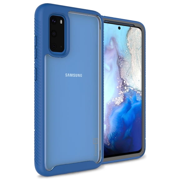 CoverON Samsung Galaxy S20 Case Heavy Duty Full Body Slim Fit Shockproof Clear Phone Cover - EOS Series