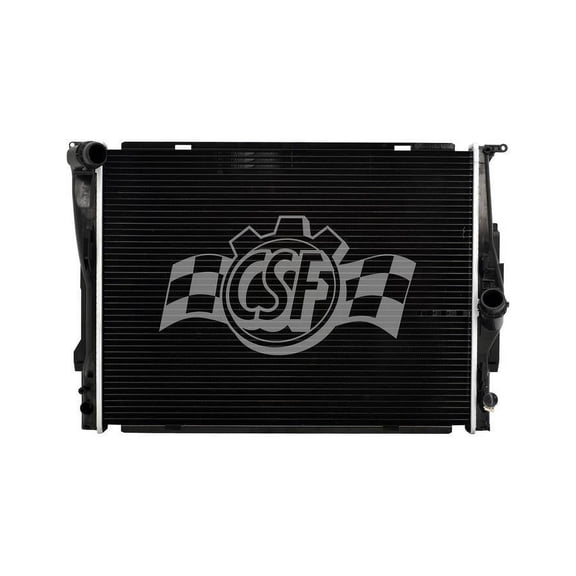 CSF 3718 1 Row Plastic Tank Aluminum Core Radiator