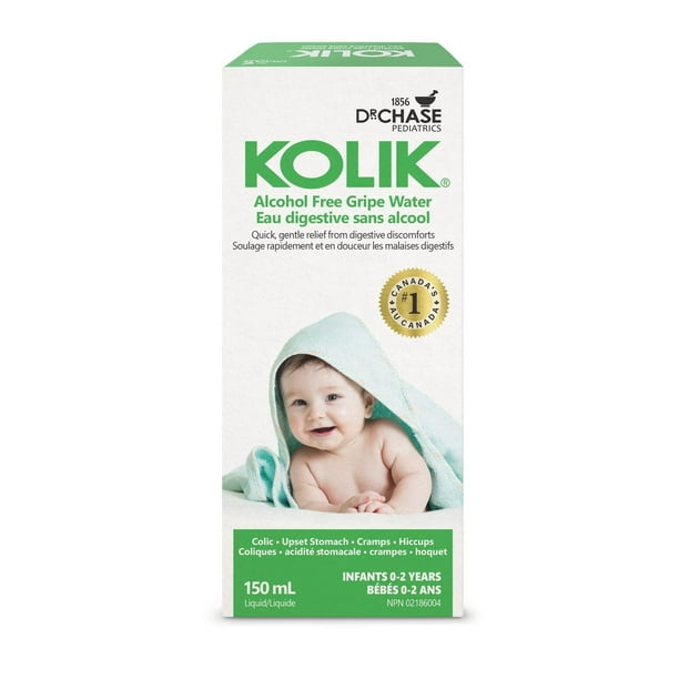 Kolik Alcohol-Free Gripe Water, 150 mL