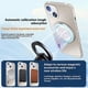 thumbnail image 5 of For iPhone 14 Plus Case Compatible with MagSafe Kickstand TPU PC Heat Dissipation Phone Cover - Blac, 5 of 5