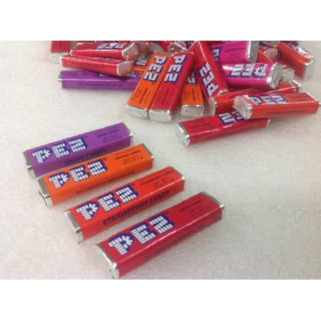 Pez Candy Refills Pez Rolls Assorted Flavors 1 pound bulk pez