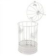 thumbnail image 6 of Yirtree Small Metal Tealight Birdcage Lantern, Hollow Bird Cage with Butterfly Shape Candle Holder Stand Candlestick Decorative Centerpieces of Wedding & Party Christmas, 6 of 8