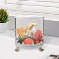 thumbnail image 6 of WHAMVOX Clear Dome Case Preserved Flower Glass Cover 15.50X13.50X13.50CM White, 6 of 8