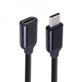 thumbnail image 1 of Cable de extensión USB tipo C macho a hembra de 1,5 m, cable conector USB tipo C, cable de extensión de alimentación PD, 1 of 5