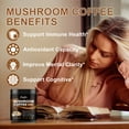 thumbnail image 6 of Mushroom Coffee Powder 2750 mg, 10-in-1 Mushroom Supplement with Lions Mane & Chaga 5.64 oz, by Catfit, 6 of 8