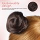 thumbnail image 5 of 2 extensiones de moño con pinza, moño falso con pinza, moño espacial falso, extensiones de moño para mujeres y niñas., 5 of 5