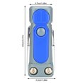 thumbnail image 4 of destornillador mini portátil 6 en 1 linterna led interior al aire libre hogar bicicleta camping trabajo noche reparación herramientas de iluminación azul Inevent TO001497-02B, 4 of 7