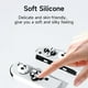 thumbnail image 5 of Juego de tapas de silicona para el D-Pad y las teclas ABXY con fundas para el joystick para Nintendo Switch/OLED/Lite: tapas suaves para los pulgares, accesorios compatibles para videojuegos, 5 of 8