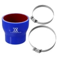 thumbnail image 1 of Recto Silicona Manguera Tubo Azul Rojo para Coche 60x76mm, 1 of 1