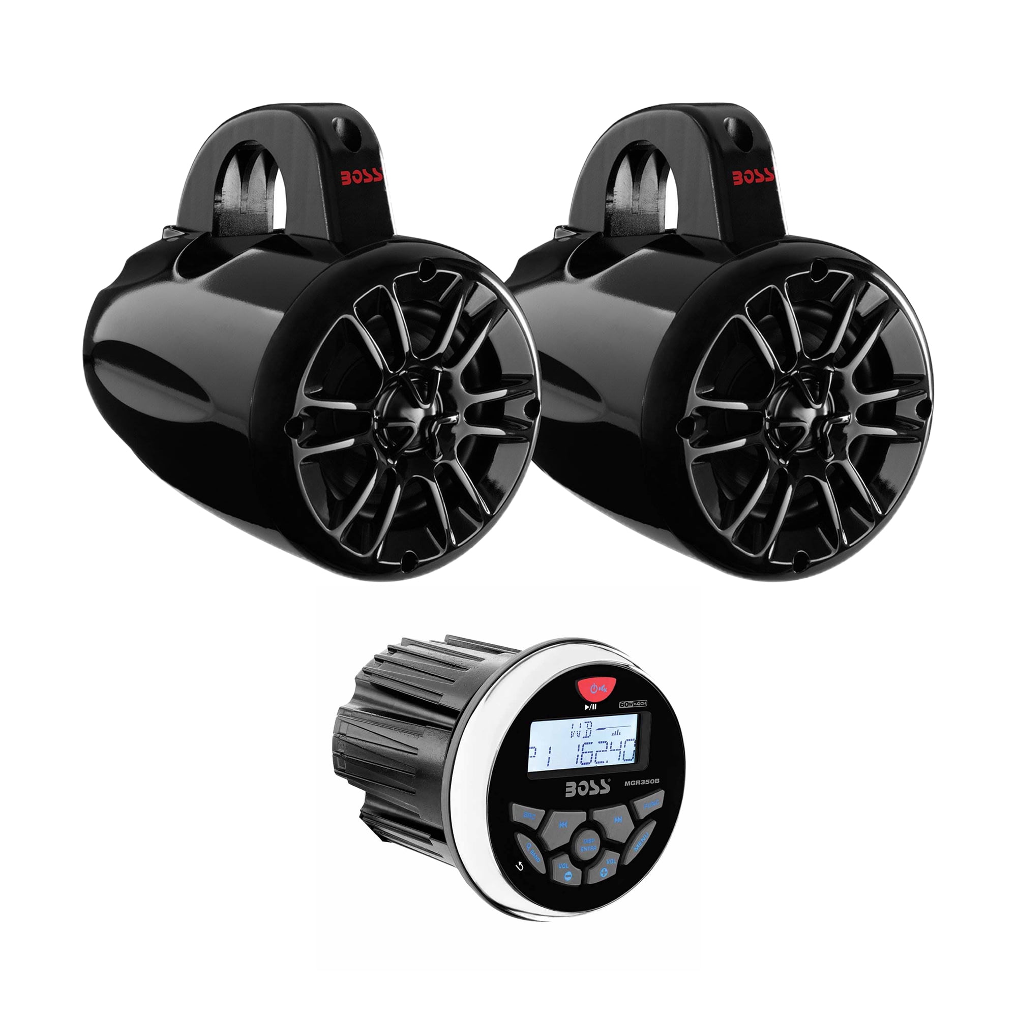 4 inch marine speakers walmart