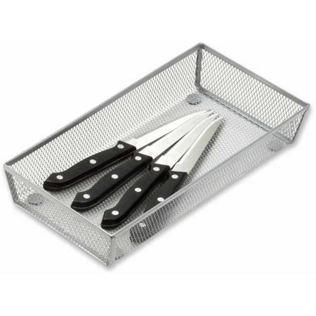 Honey Can Do 12 X 6 Inch Steel Mesh Drawer Organizer Silver Honey Can Do 12 X 6 Inch Steel Mesh Drawer Organizer Silver