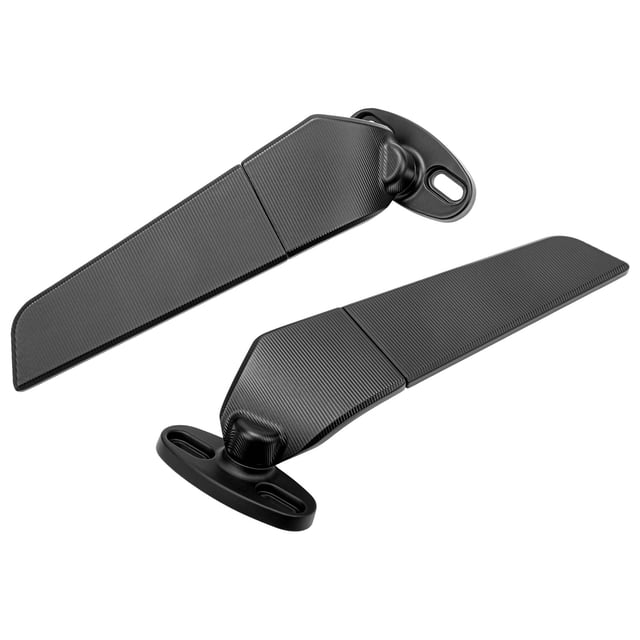 Espejo Retrovisor De Motocicleta, Vista Amplia, Antioxidante, Ajustable, 2 Piezas, Espejo Giratorio De Viento Para Reparación