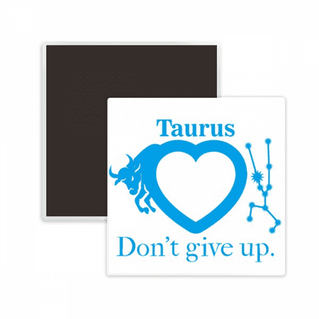 

Motivation Constellation Love Taurus Square Ceracs Fridge Magnet Keepsake Memento