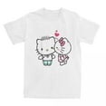 thumbnail image 4 of Hello Kitty Dear Daniel Valentine T-Shirts Men Women Humorous 100% Cotton Tee Shirt O Neck Short Sleeve T Shirt 4XL 5XL Clothes, 4 of 20