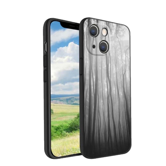 Forest-134 Phone Case, Degined for iPhone 13 Case Men Women, Flexible Silicone Shockproof Case for iPhone 13