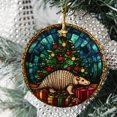 thumbnail image 2 of Armadillo Christmas Ornaments, Armadillo Ornament, Armadillo Christmas Décor, Armadillo Xmas Decorations s3Xacy, 2 of 5
