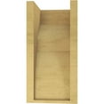 thumbnail image 4 of 7"W x 7"D x 14"H Wide Monterey Rough Cedar Woodgrain TimberThane Corbel, Primed Tan, 4 of 6