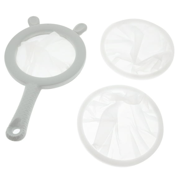 STRANDCHIC 1Set Kitchen Mesh Strainer Tool Ultra Fine Grey Mesh Filter for Soy Milk Juice and Coffee