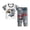 A-White18, variant on Little Boys Outfit Set 2-Piece Short Sleeve Crewneck Tops & Pants Dinosaur Print Sets Lightweight Spring Summer Loungewear