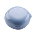 thumbnail image 1 of 1pc Caja de jabón portátil redonda Soporte de jabón para plato de jabón de lixiviados impermeable para viajes al aire libre, 1 of 7