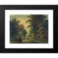 thumbnail image 2 of Johan Fredrik Julin 24x19 Black Modern Framed Museum Art Print Titled - Magistrate Heurlin's Residence Truveholm in Vastergotland, 2 of 5