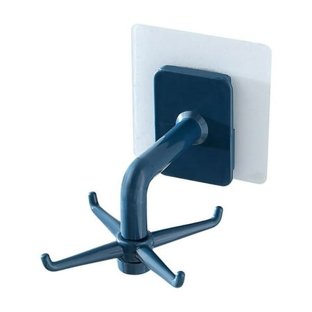 

HKEJIAOI Kitchen Organizers and Storage Household Non-perforated Kitchen Can Rotate 360 Degrees Weighing Hook