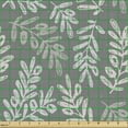 thumbnail image 2 of Botanical Sofa Upholstery Fabric by the Yard, Grunge Style Pattern of Leafy Olive Branch Silhouettes Meadow Field Setting, Decorative Fabric for DIY and Home Accents, Dimgray and Grey by Ambesonne, 2 of 5
