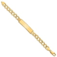 thumbnail image 2 of 14K Yellow Gold bracelet ID Curb 7 in 8 mm Link 8mm, 2 of 4