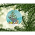 thumbnail image 2 of German Wirehaired Pointer Merry Christmas Tree Ceramic Ornament, 2 of 3