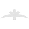 thumbnail image 4 of 48"W x 16"H x 2"D x 4"F, 8/12 Pitch, Alberta Architectural Grade PVC Gable Bracket, 4 of 8