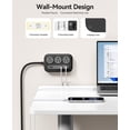 thumbnail image 3 of ORICO 10-in-1 Desktop Power Strip, Upgraded USB C Charging Station with GaN Technology, 6 AC Outlets, 4 USB Ports (2 USB C, 20W PD), Surge Protector, Flat Plug, 5 Colors – For Home Office Dorm(5FT), 3 of 7