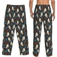 thumbnail image 3 of PISONIC Funny Mens Pajama Pants Lounge Men's Pajama Bottoms Soft Sleep Pants With Pockets Drawstring, 3 of 7