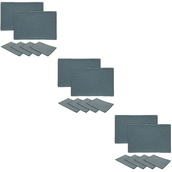 Set of 3 Sand Table Roof Tiles for Landscaping and Building Decor, Durable Roofing Material