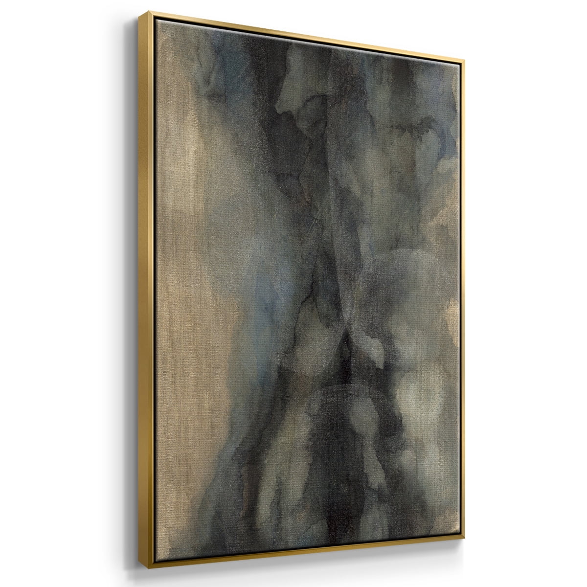 The Winter Framed Premium Gallery Wrapped Canvas - Ready to Hang - 25 x 37 - Gold Floating Frame