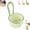 Green, variant on Hanging Sink Drain Basket for Kitchen, Sink Strainer Basket Foldable Sink Food Catcher, Multifunctional Kitchen Sink Strainer Press Automatic Dumping Basket