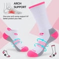 thumbnail image 2 of COOPLUS Womens Athletic Socks 12 Pairs (6 Ankle + 6 Crew), Soft Cushioned Moisture-Wicking Casual Socks, 2 of 9
