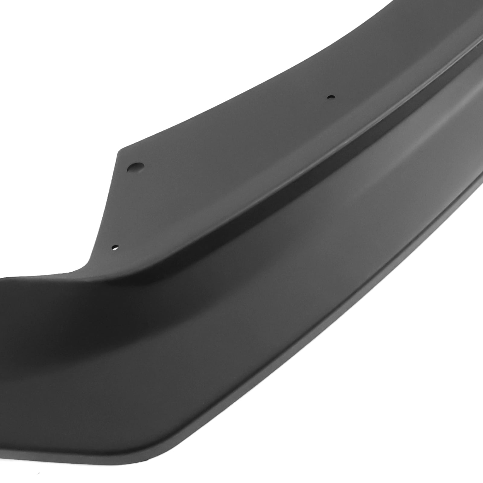 Ikon Motorsports Front Bumper Lip Compatible With 2021-2024 Kia K5 GT-Line RD Style Matte Black PP Front Bumper Lower Spoiler Splitter