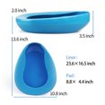 thumbnail image 3 of Juego de orinal de plástico desmontable: bolsa desechable, almohadilla absorbente para personas mayores, 3 of 6