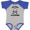 thumbnail image 3 of Inktastic Future Electrician for Boy Boys Baby Bodysuit, 3 of 5