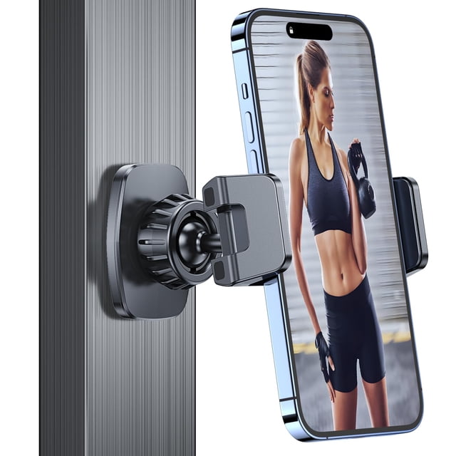 Soporte magnético para teléfono Gym Coolpow para todos los teléfonos inteligentes 4.7-7