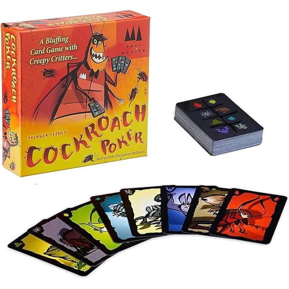 Schmidt Cockroach Poker - Card Game for Children 8+