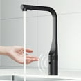 thumbnail image 4 of VIGO Jewel Touchless Sensor 15 in. Single Handle Pull-Out Kitchen Faucet in Matte Black-VG02039MBS, 4 of 15